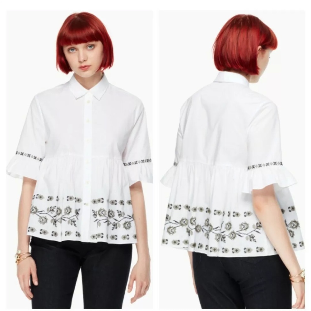 kate spade broome street blouse